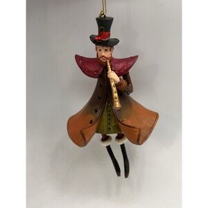 Vintage Dickens A Christmas Carol Carolers Bob Cratchit Ornament Christmas Decor